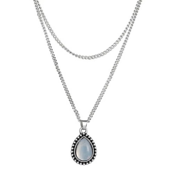 HP Retro Dip Pendant Bohemian Necklace - Picture 4 of 6